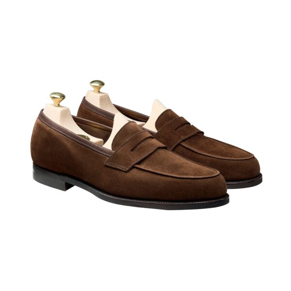 Elise Chocolate Calf Suede